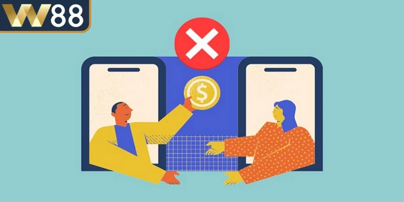 Thông tin tài khoản nhận tiền bị sai hay thiếu dữ liệu